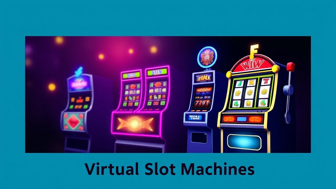 The Emergence of Virtual Slot Machines: A Trendy Casino Experience